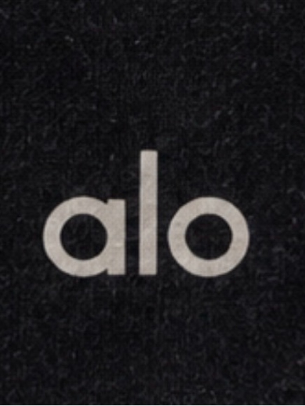 Alo Yoga Black Acid Wash Racerback Sports Bra Size M - Picture 3 of 4